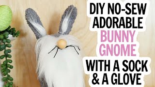 Celebrity DIY Easter Gnome / Glove Gnome / No Sew Easter Bunny Gnome / Dollar Tree Easter Gnome DIY Net Worth