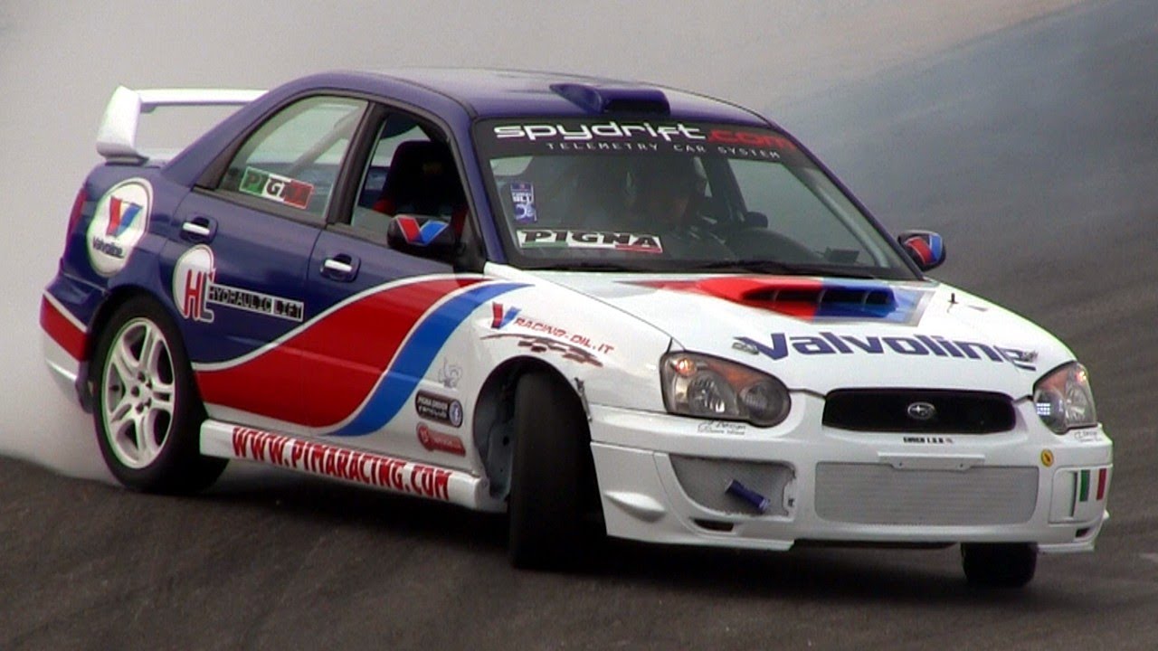 RWD Subaru Impreza WRX STi Drifting YouTube