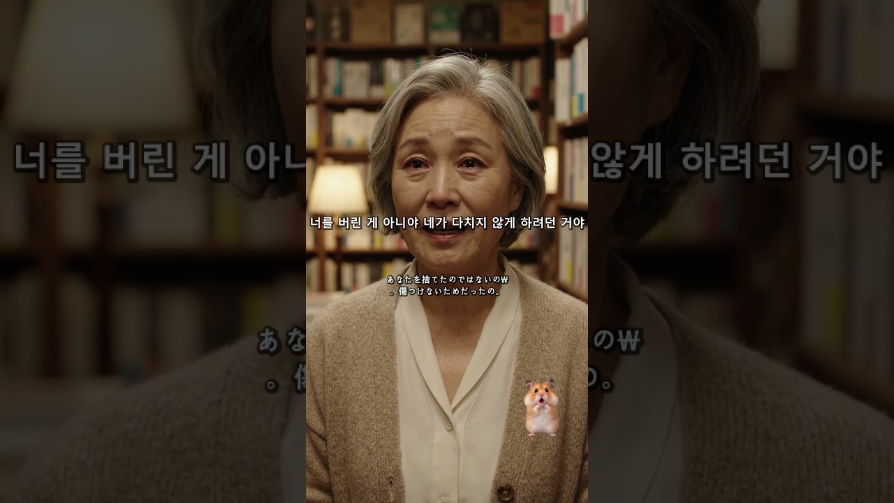 사인회에 찾아온 엄마