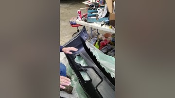 2003 Chevy Avalanche replacing the bumper