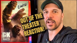 Godzilla X Kong: The New Empire Out Of Theater Reaction!