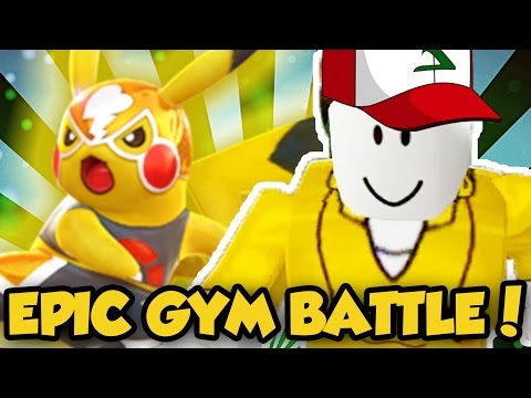 Video EPIC FIRST GYM BATTLE!! / Roblox Adventures / Pokemon... - youtube