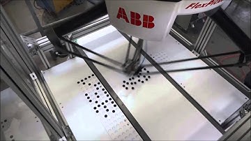 ABB IRB360 FlexPicker - Inscription of Characters in the Matrix
