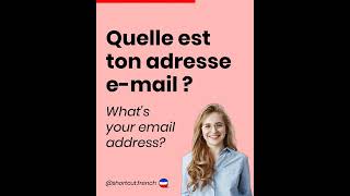 Quelle Est Ton Adresse E-Mail ?