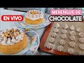 🔴 EN VIVO Merengue de CHOCOLATE para DECORACIONES, RELLENOS  y para SUSPIROS o MERENGUITOS