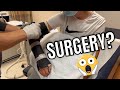 Surgery for his arm