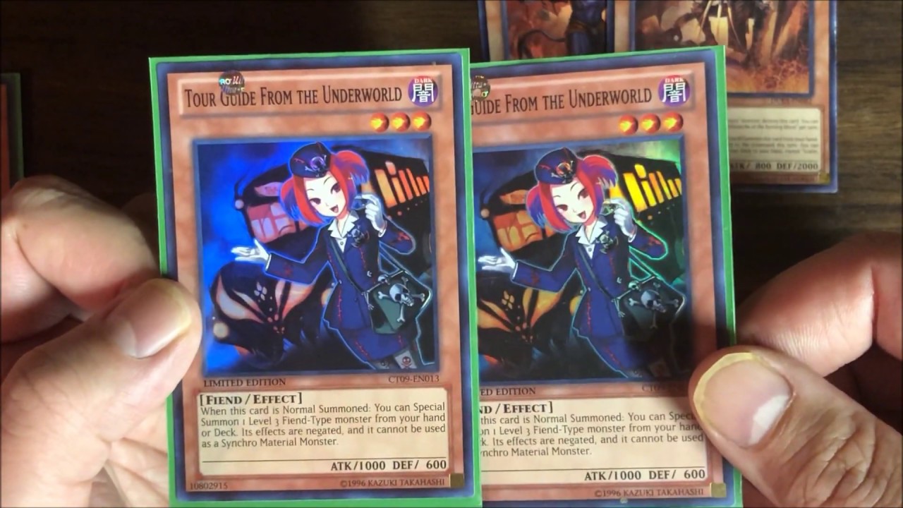 YUGIOH Card Tour Guide from the Underworld CT09-EN013 Limited Edition