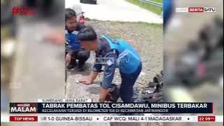 Ngerinya Kecelakaan di Cisumdawu: 1 Tewas, Mobil Terbakar, & Blok Mesin Berserakan #Beritasatu