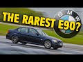 Driving a super rare 4cylinder bmw e90 on track