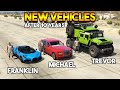 Gta 5 online  new vehicles for main characters after 10 years franklin vs michale vs trevor