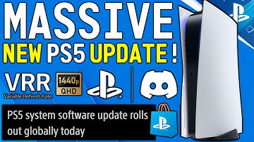 HUGE NEW PS5 UPDATE OUT NOW! Discord Voice, VRR for 1440p, + More! - PS5 System Update MARCH 2023