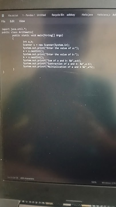 How to compile and execute java code in terminal in windows #java # ...