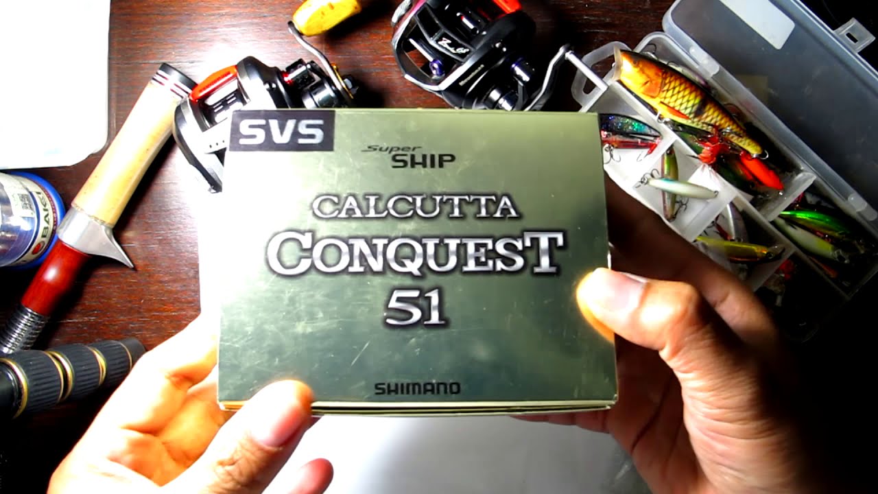 UNBOX | SHIMANO CALCUTTA CONQUEST 51 - YouTube