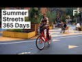 “Summer streets” could make cities feel more like home