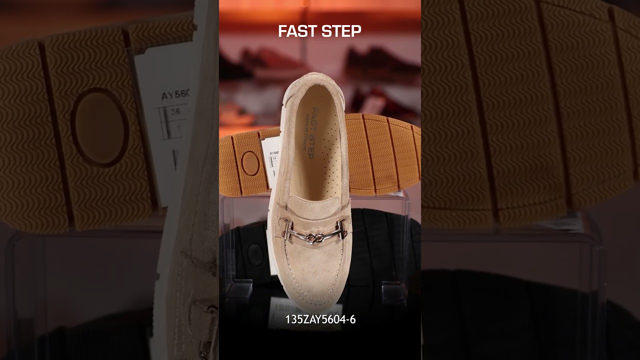 FAST STEP  / 135ZAY5604-6 ( HAKİKİ DERİ KADIN CASUAL AYAKKABI ) #faststep #ayakkabı