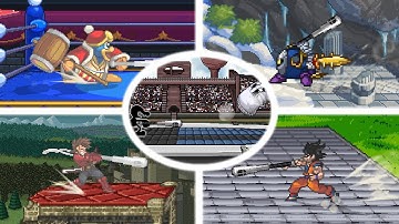 SSF2 Beta 1.4 | All Home Run Bat Animations