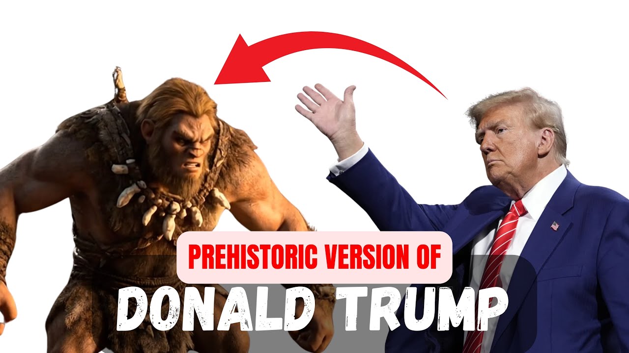 Prehistoric Version of Donald Trump | An AI Imagination