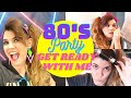 80's PARTY GET READY WITH ME // BIRTHDAY PARTY // PARTY DECORATIONS