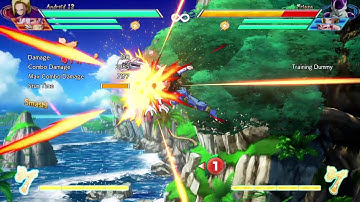 dbfz android 18 solo mid screen combo concept2