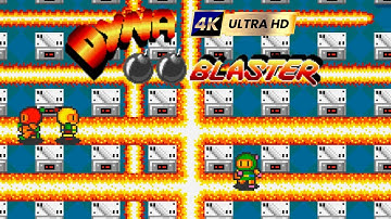 Dyna Blaster (Bomberman) | Round 8 | Playthrough PC DOS 4K