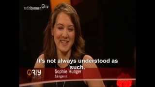 Video voorbeeld van "Sophie Hunger @ 3nach9 (English subs)"