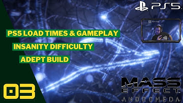 Mass Effect Andromeda PS5 loading times and gameplay - Part 3