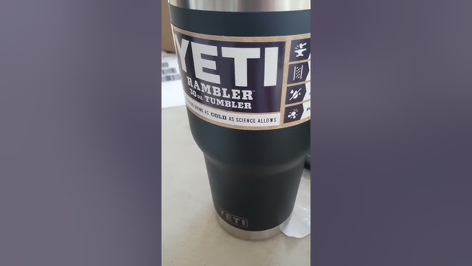 Yeti Rambler Tumbler 30oz Real or fake!? How to tell the