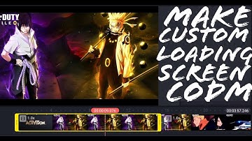 HOW TO MAKE CUSTOM Call of Duty MOBILE LOADING SCREEN EASY STEP BY STEP TUTORIAL...💯