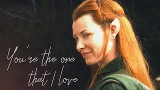 » You&#39;re the one that I love | Legolas &amp; Tauriel