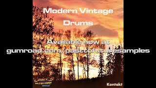 Video voorbeeld van "Past To Future Samples Releases Modern Vintage Drums!"