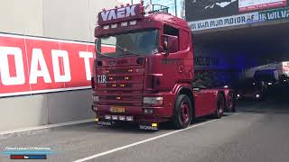 Best of Scania V8 pure open pipe sound compilation \ Truck Meeting Truckstar Festival (4K)