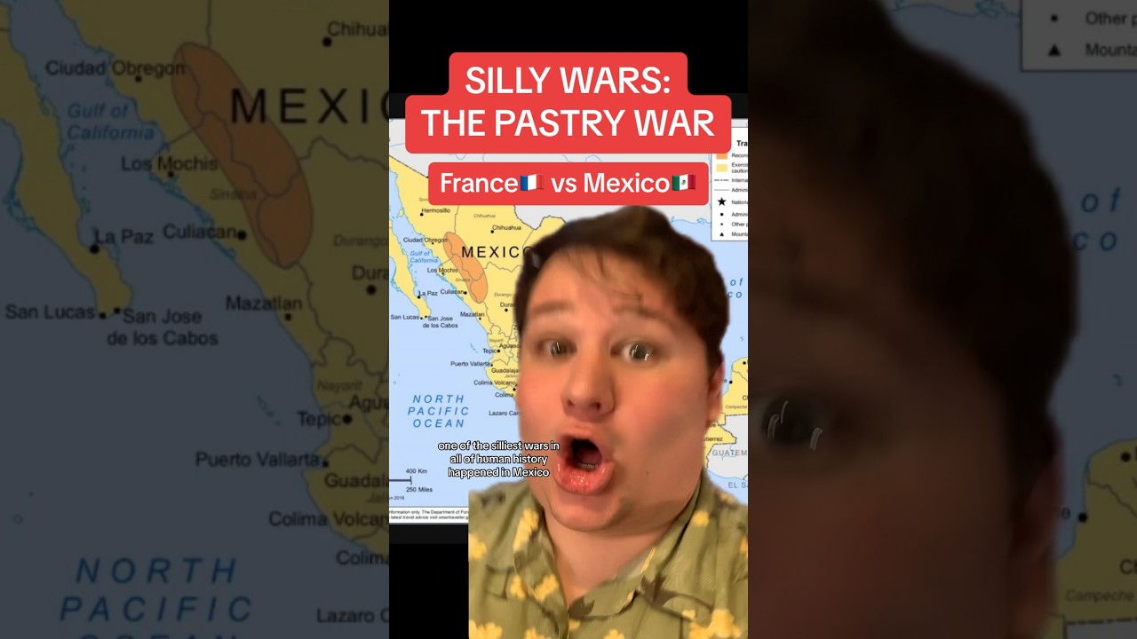 FRANCE VS MEXICO :THE PASTRY WAR 