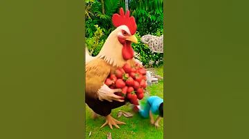 Trik Berubah Jadi Ayam Shorts 