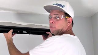 Skim Coat Like A Pro With This AMAZING Drywall Tool!