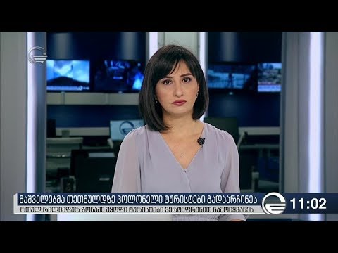 ქრონიკა 11:00 საათზე  -  29 ივლისი, 2018 წელი