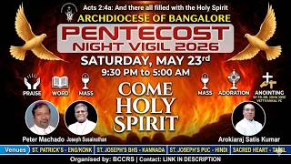 Pentecost Night Vigil 2026