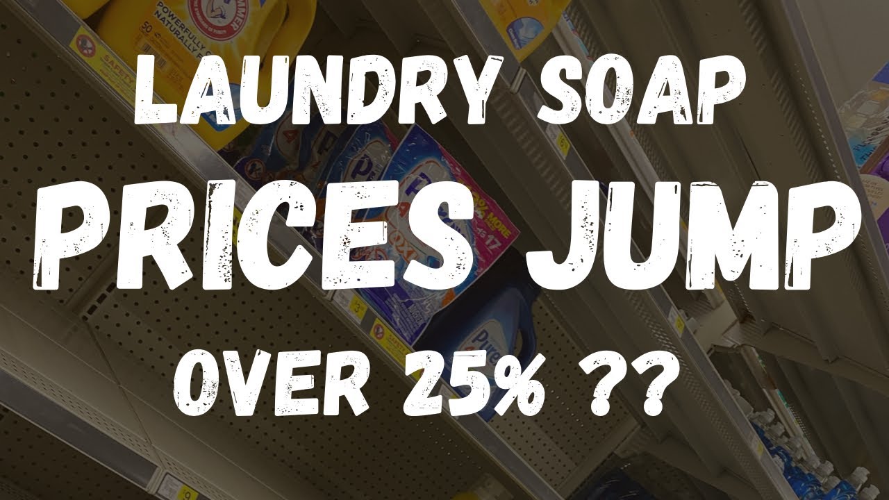 ALERT!! Laundry Soap Prices Up by 35 25 Dollar General Haul YouTube