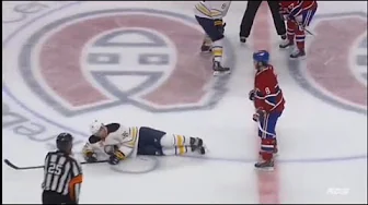 Sabres - Canadiens preseason rough stuff 9/15/13