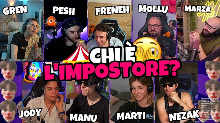 CHI È L'IMPOSTORE??🤔🎪 con Marza, Manu, Jody, Marti, Nezak, Freneh, Mollu e Pesh