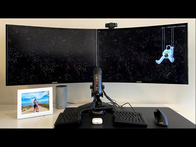 Samsung 27-inch Curved Dual Monitors YouTube