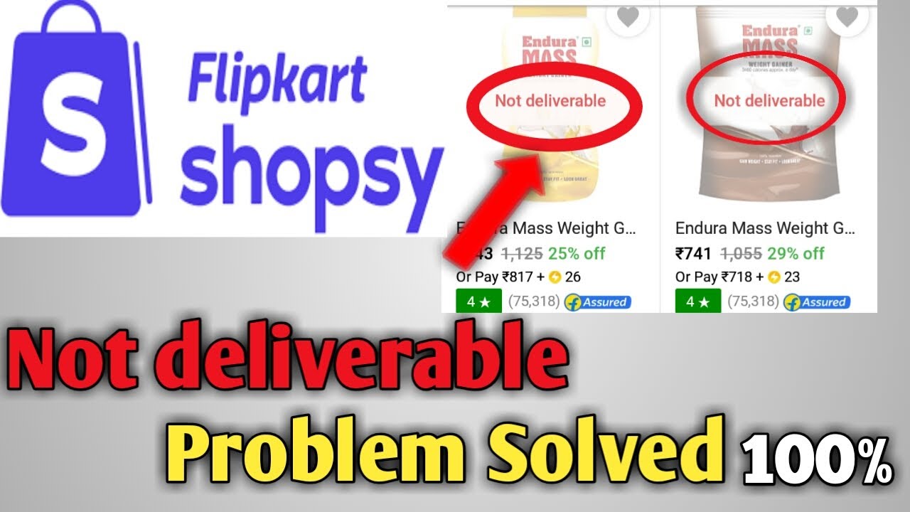 shopsy not deliverable problem||How to solve shopsy not deliverable problem