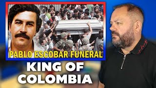 Pablo Escobar's Funeral - What Happened That Day REACTION | OFFICE BLOKES REACT!!