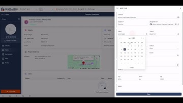 Adding Leads using Contractor Foreman