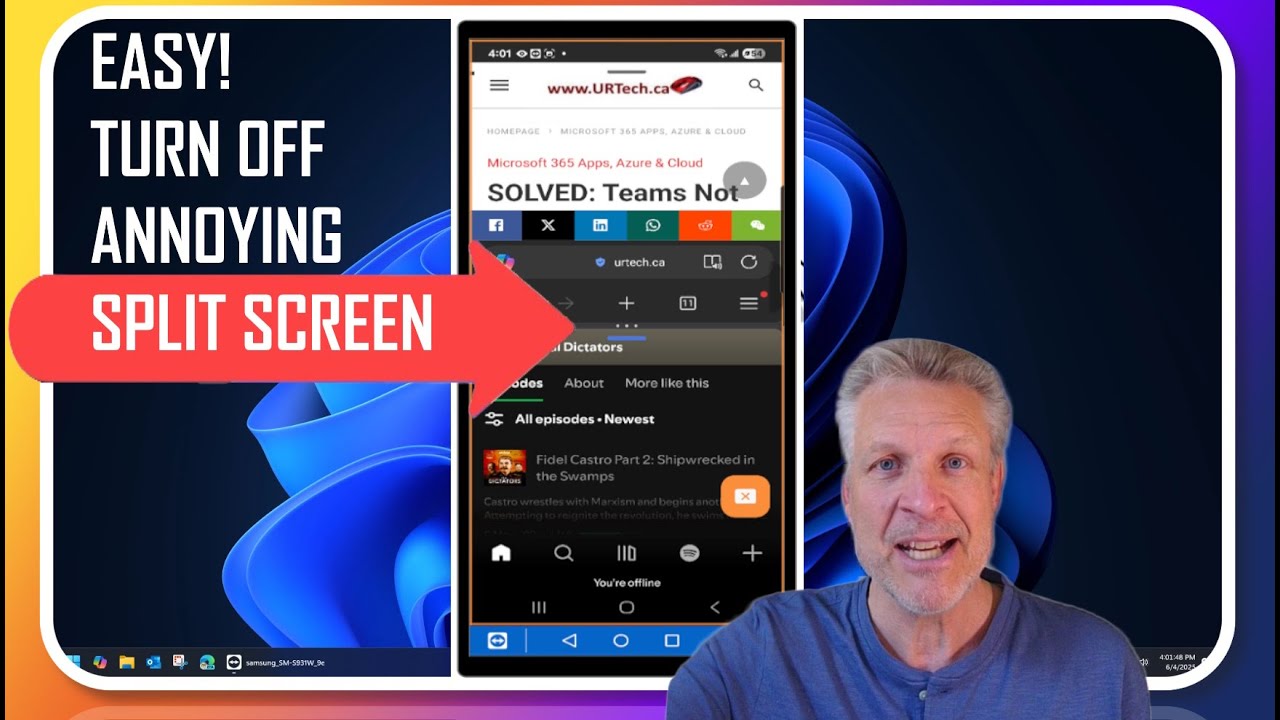 Stop Split Screen Multiview! Samsung Galaxy S25/S24/S23 (Easy Method)