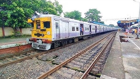 36833 Up Howrah Bardhaman Chord Line Local | Bardhaman Local Train | Indian Railways