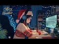 Late Night Christmas Study 🌙 Soft Lofi Mix for Focus, Calm &amp; Holiday Warmth ~ Hip Hop Lofi Chill