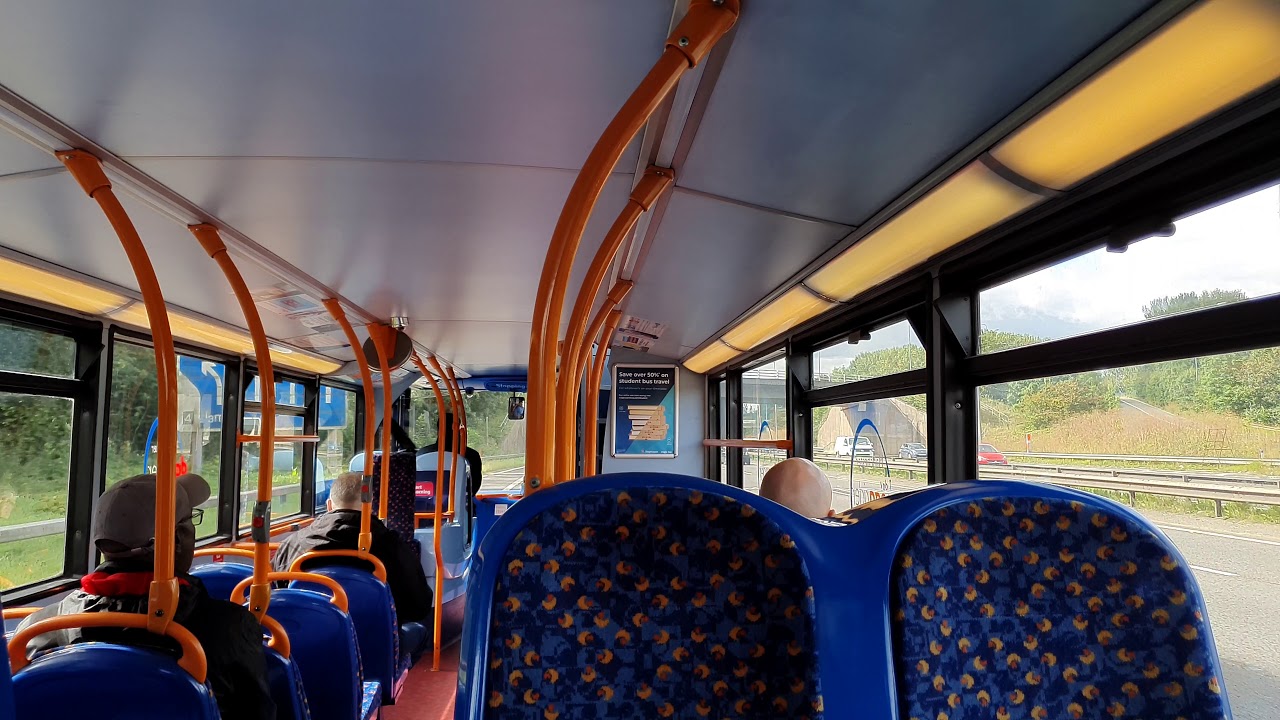 🧱🧱*Motorway Thrash* Stagecoach Manchester 19344 MX08 UCP Enviro 400 *****5 Star Rating