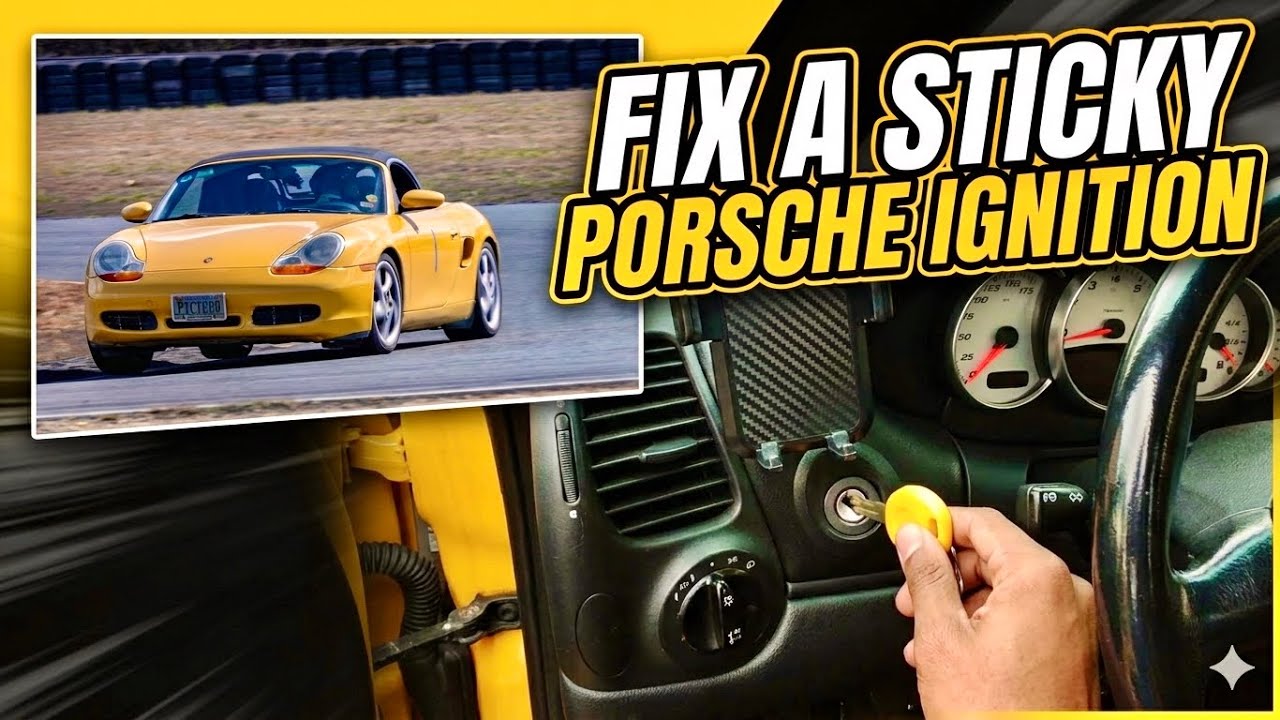 Fix a Sticky Porsche Ignition: 996, 986, 997, 987 in 911, Boxster