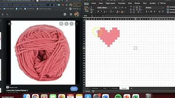 Knitting Patterns in Excel--Color Matching