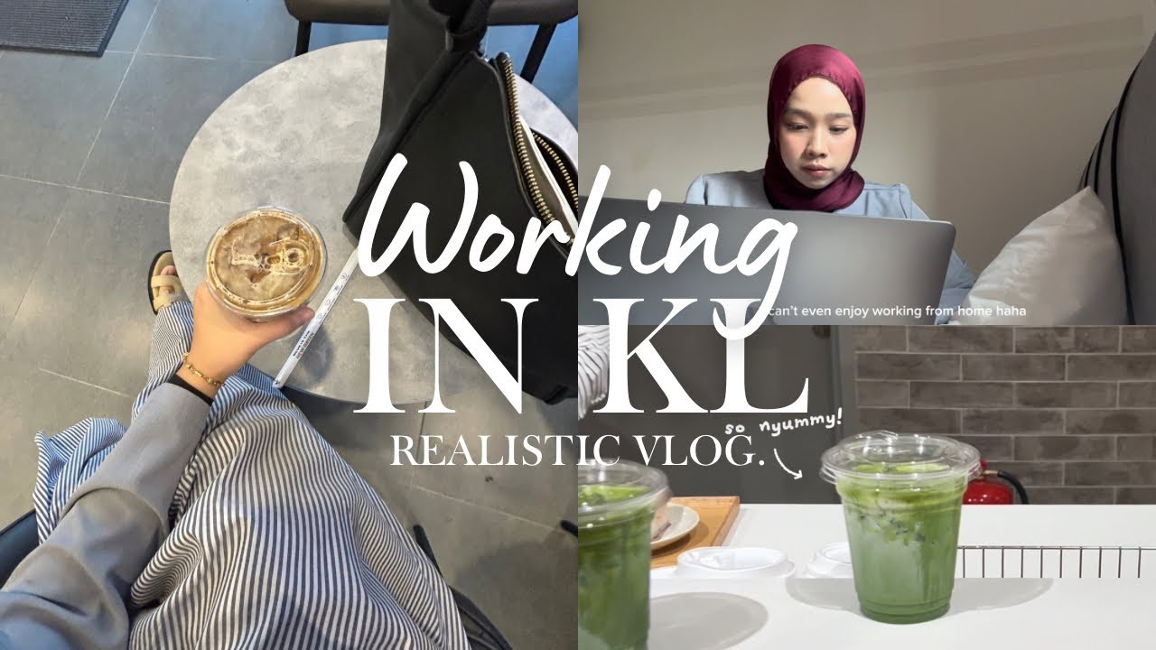 Vlog: living alone in KL, a week with me, corporate life, LRT selalu rosak?